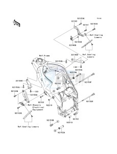 ZX 1000 C [NINJA ZX-10R] (C2) C2 drawing ENGINE MOUNT