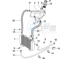 Runner 50 SP (UK) UK drawing Cooling system