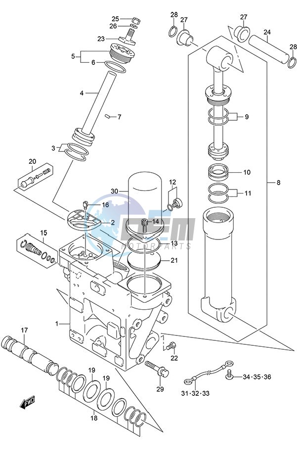 Trim Cylinder