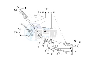 X8 125 drawing Handlebar