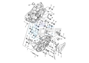 WR F 250 drawing CRANKCASE