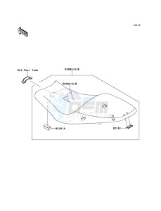 ER-6f EX650A8F GB XX (EU ME A(FRICA) drawing Seat