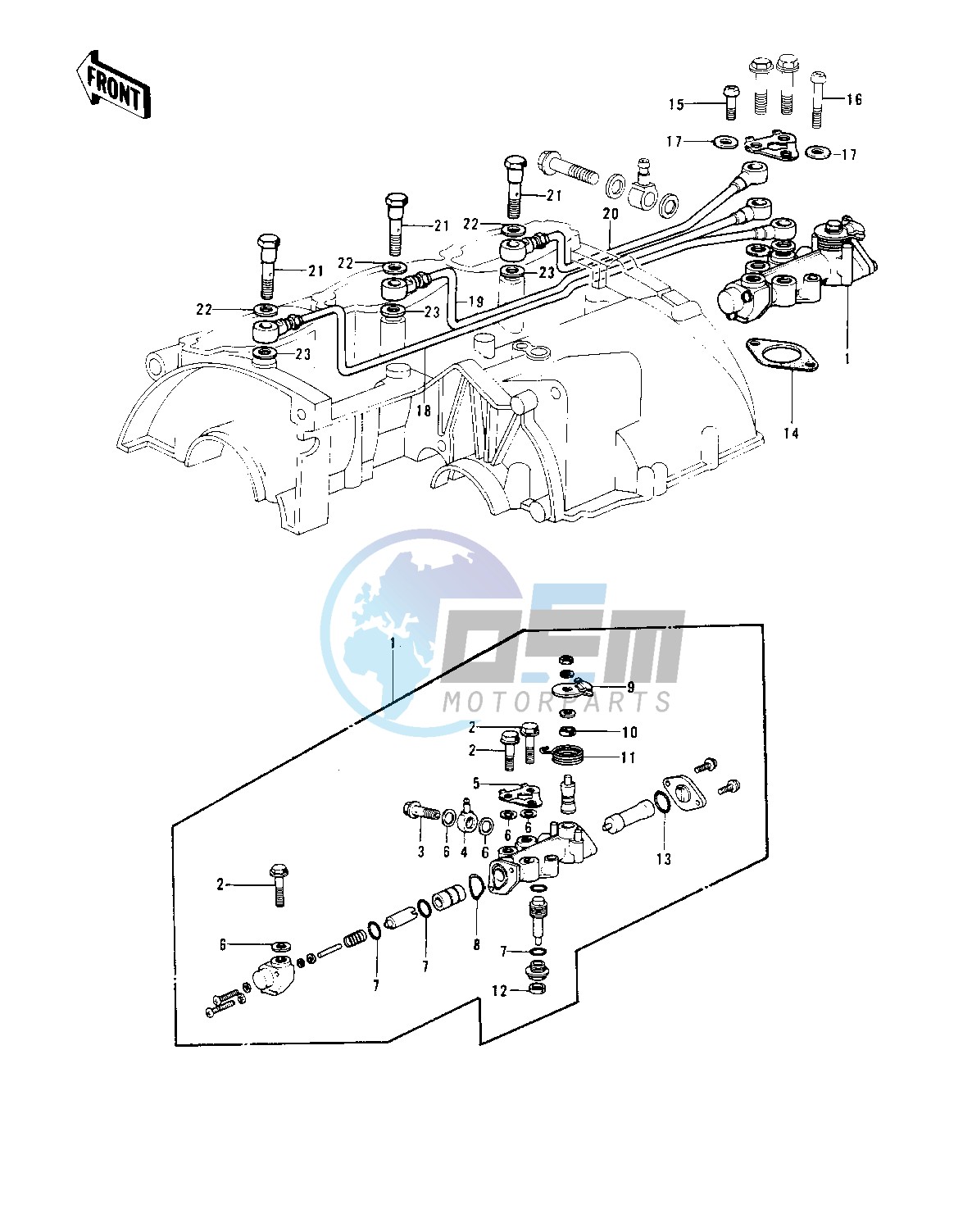 OIL PUMP -- 74-75 S3_S3-A- -