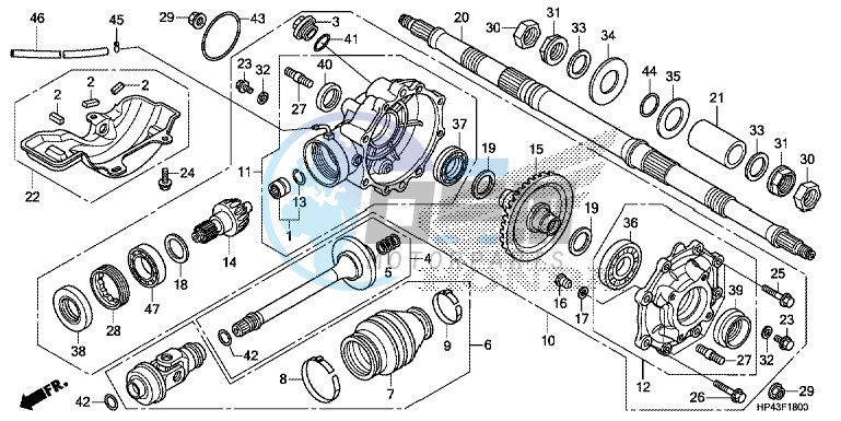 REAR FINAL GEAR