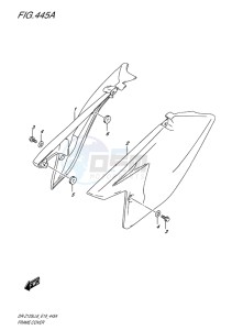 DR-Z125L EU drawing FRAME COVER