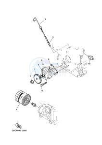 EDL7000SE/SDE EDL7000SED DIESEL 800 (Q9CN) drawing OIL CLEANER