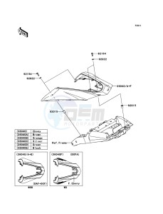 Z1000 ZR1000DCFA FR GB XX (EU ME A(FRICA) drawing Side Covers