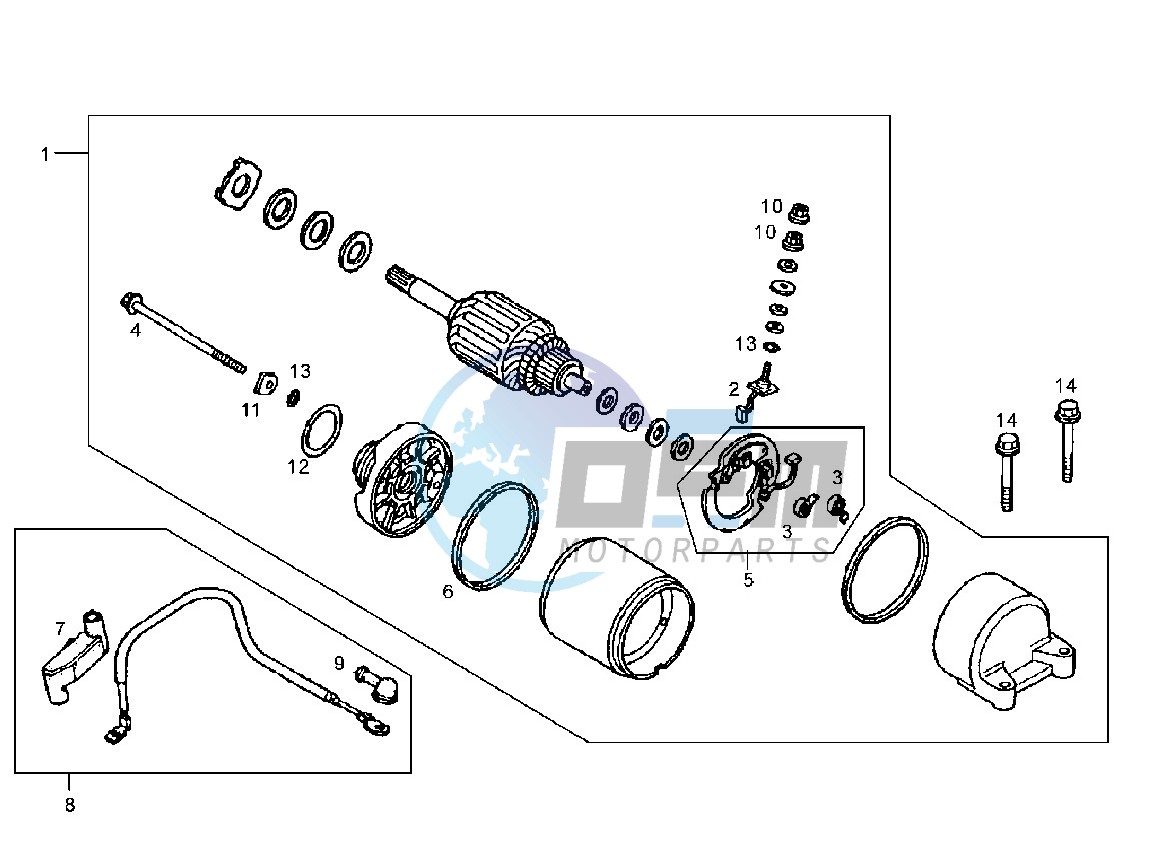 STARTING MOTOR