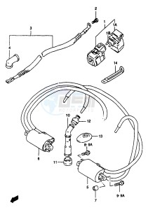 GSF1200A (E18) drawing ELECTRICAL (GSF1200T V W X Y ST SV SW SX SY)