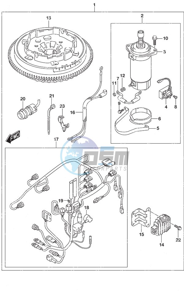 Starting Motor Manual Starter