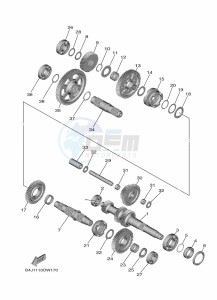 YXE1000EWS YX10ERPLP (B4MR) drawing TRANSMISSION