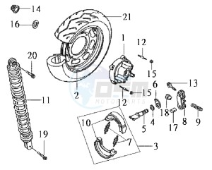 DD50 FIX drawing REAR WHEEL