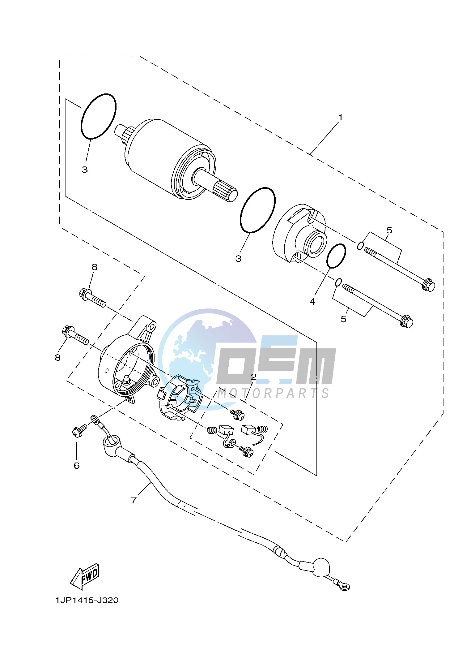 STARTING MOTOR