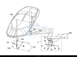 CRUISYM 300 (LV30W1-EU) (L8-M0) drawing SEAT