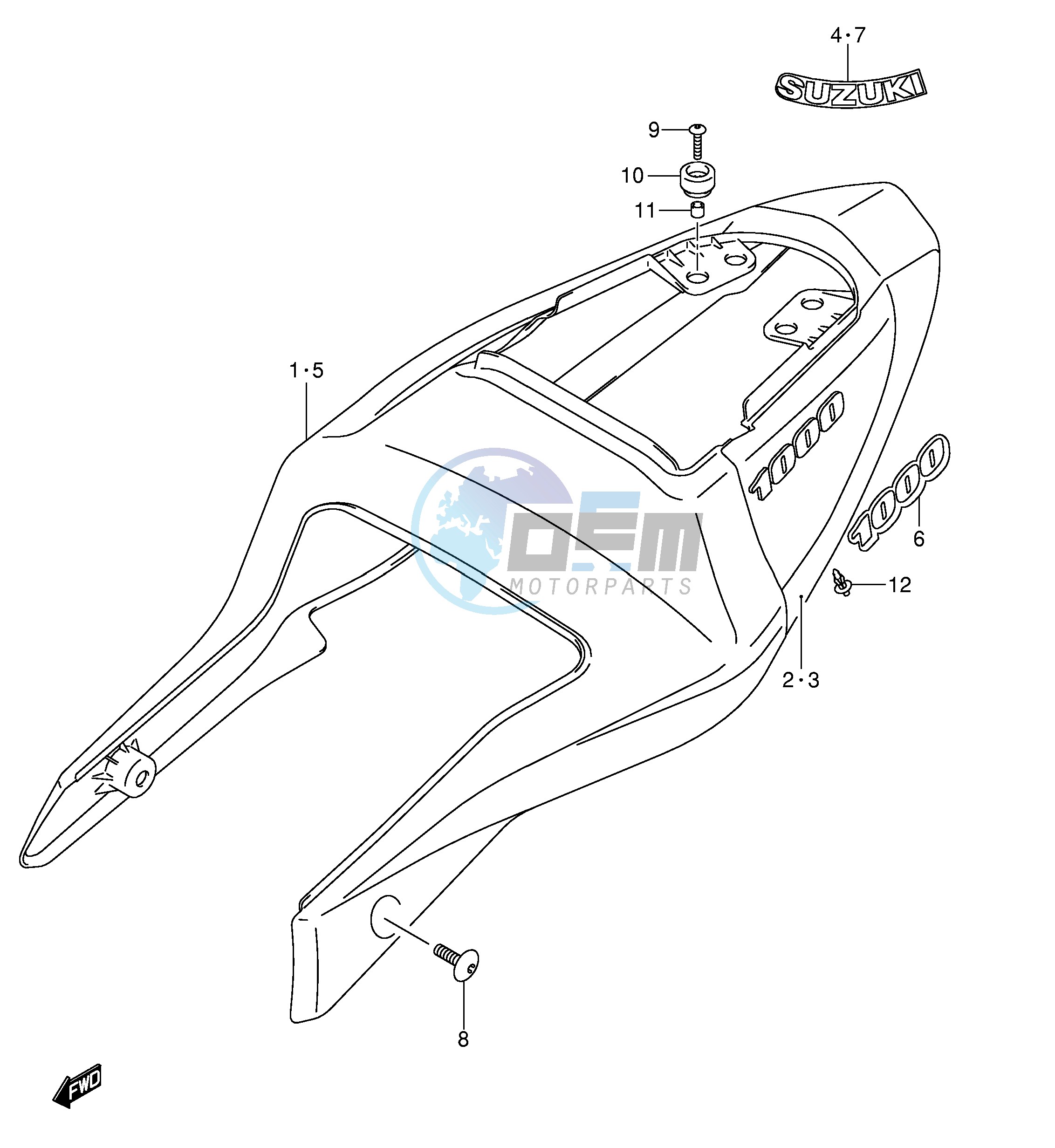 FRAME COVER (MODEL K4)