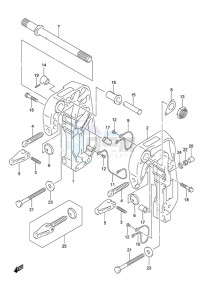 DF 9.9 drawing Clamp Bracket