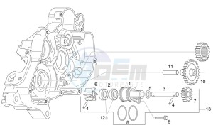 RS 125 drawing Water pump assy