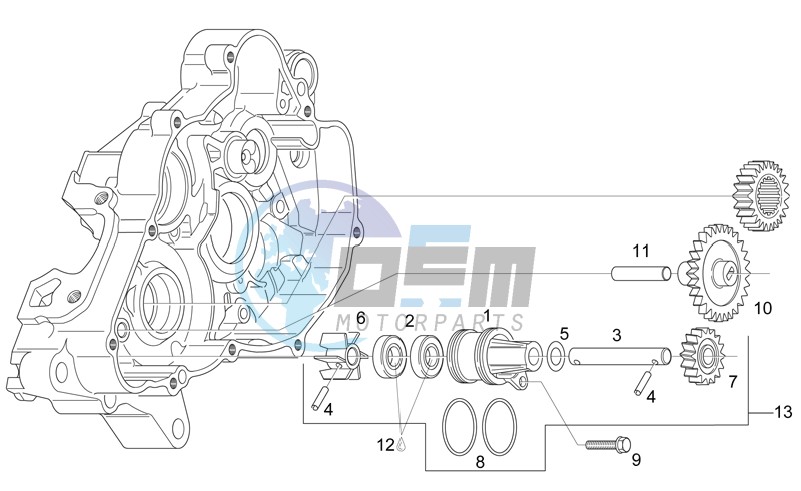 Water pump assy