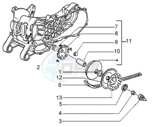 Liberty 50 2t RST drawing Driving pulley