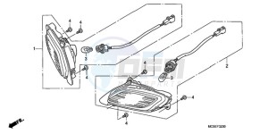 ST1300A9 CH / ABS MME - (CH / ABS MME) drawing WINKER