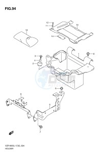 VZR1800 (E2) INTRUDER drawing HOLDER