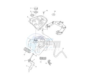 YN NEO'S EASY 50 drawing FUEL TANK