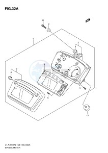 LT-A750X (P28-P33) drawing SPEEDOMETER (MODEL L0)