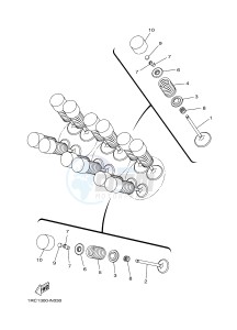 MTM850 MTM-850 XSR900 (B90A) drawing VALVE