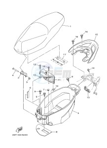 XC115S D'ELIGHT (2EP1 2EP3) drawing SEAT