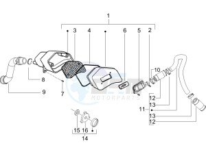 Liberty 50 2t Sport (UK) UK drawing Secondairy air box