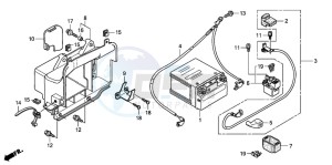 FES125 PANTHEON drawing BATTERY (FES1253-5)(FES1503-5)