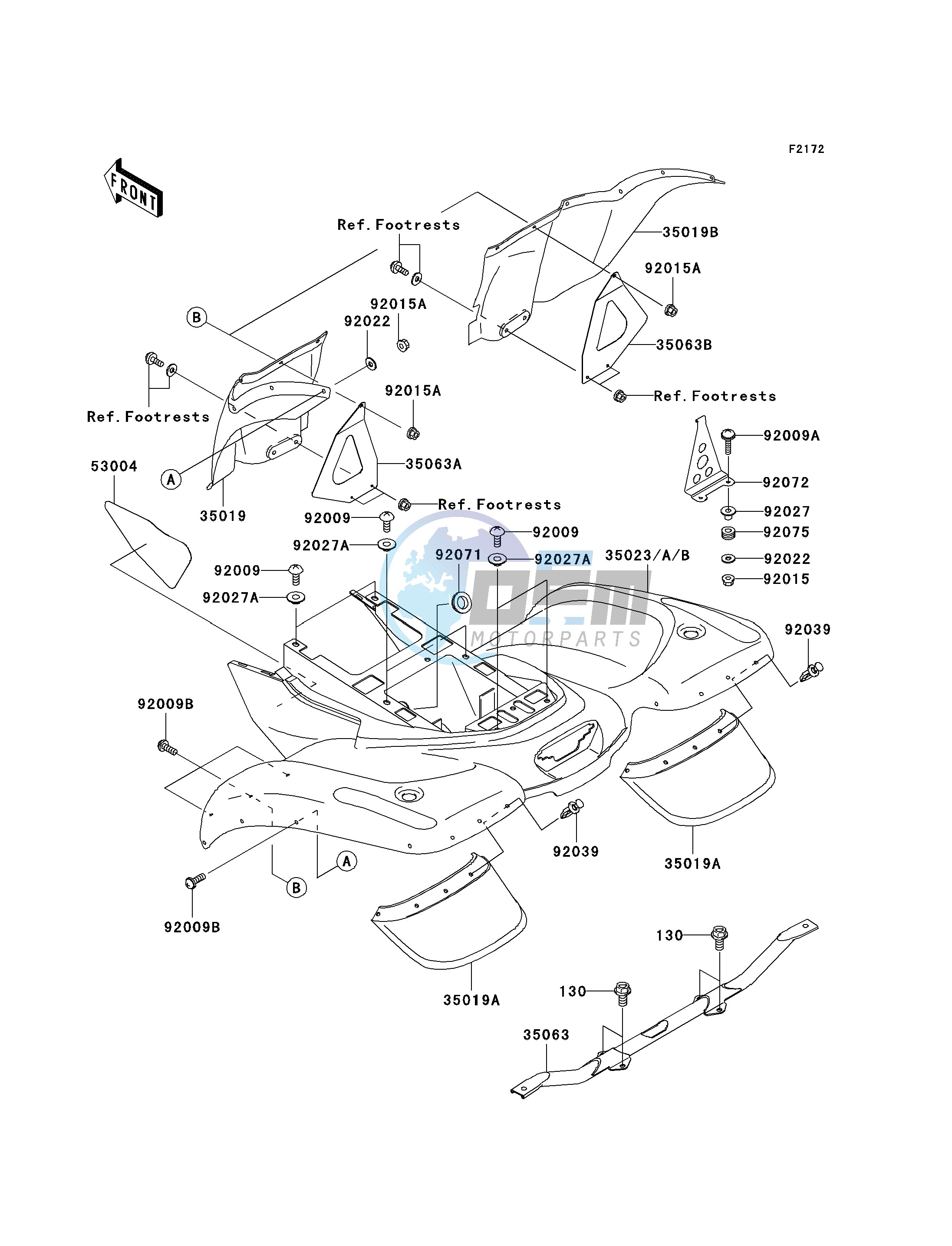 REAR FENDER-- S- -