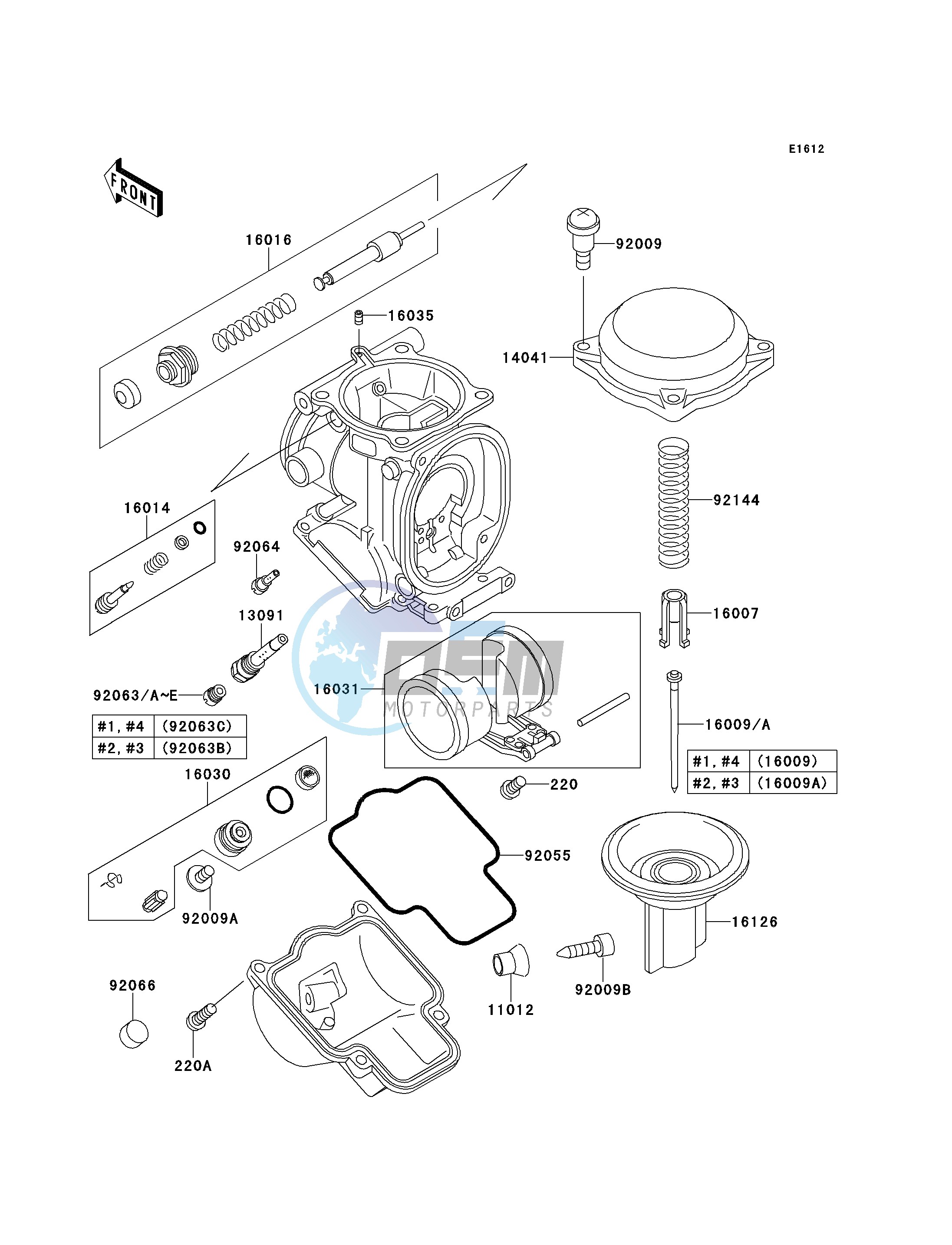 CARBURETOR PARTS