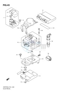 GSR750 (E21) drawing ELECTRICAL (GSR750AUEL2 E21)