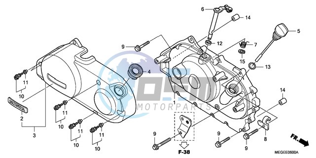 RIGHT CRANKCASE COVER