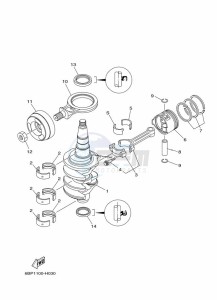 F25DMH drawing CRANKSHAFT--PISTON