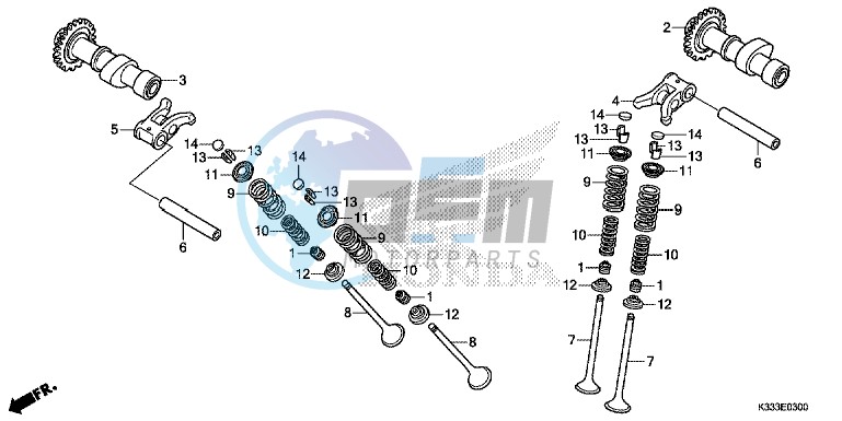 CAMSHAFT/ VALVE