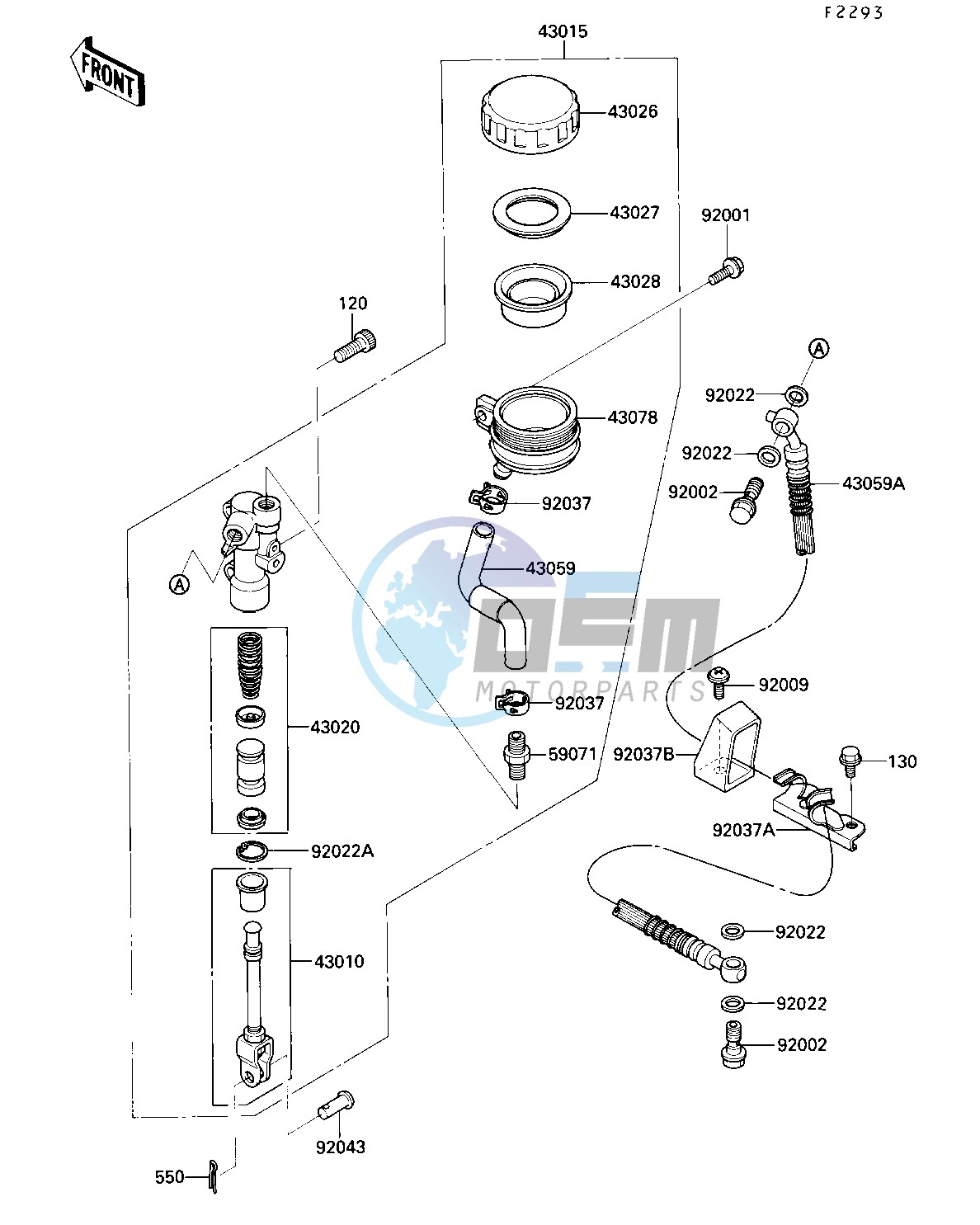 REAR MASTER CYLINDER