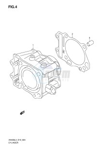 AN400 BURGMAN EU drawing CYLINDER