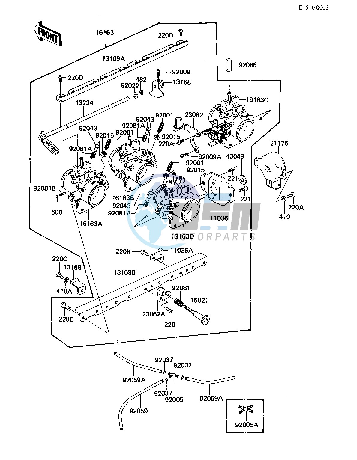 THROTTLE ASSY