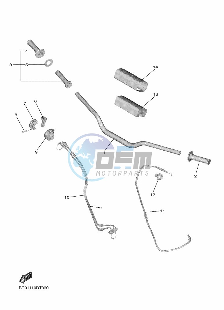 STEERING HANDLE & CABLE