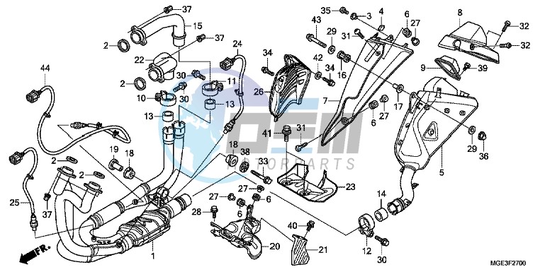 EXHAUST MUFFLER