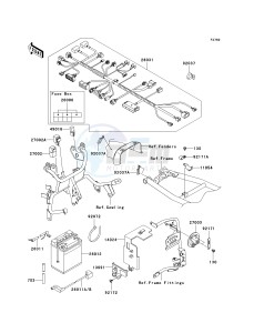 KL 650 E [KLR650] (E8F-E9F) E9F drawing CHASSIS ELECTRICAL EQUIPMENT