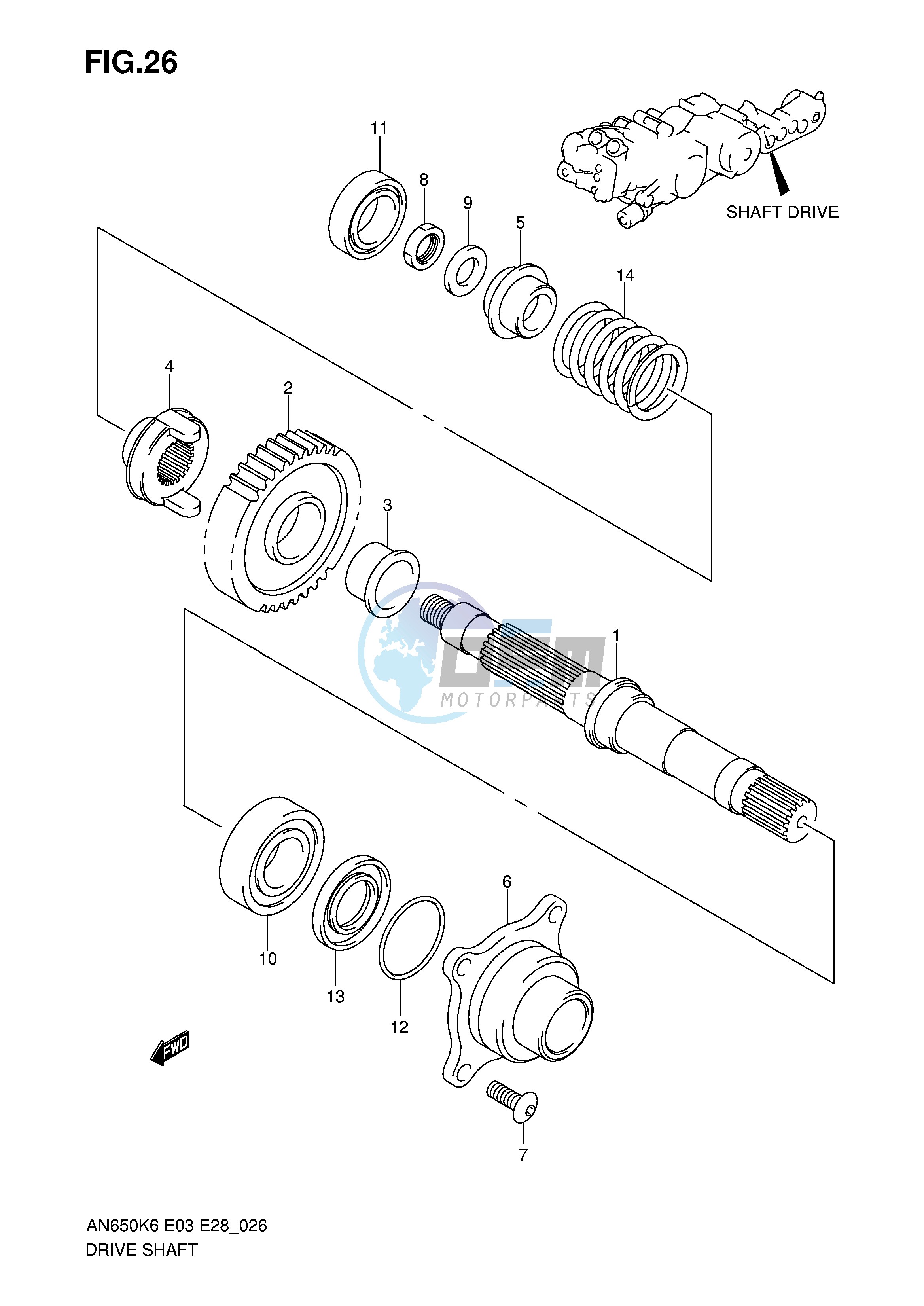 SHAFT DRIVE