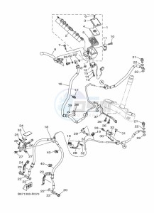 MT-10 MTN1000 (B67J) drawing FRONT MASTER CYLINDER