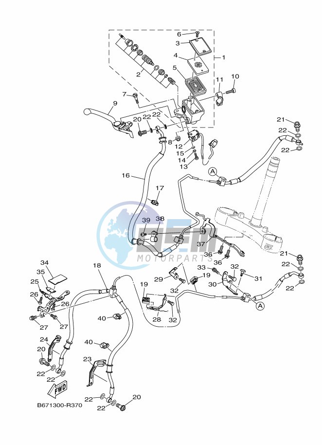 FRONT MASTER CYLINDER