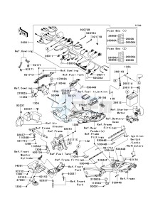 KRF 750 F [TERYX 750 4X4 NRA OUTDOORS] (F8F) C9FB drawing CHASSIS ELECTRICAL EQUIPMENT