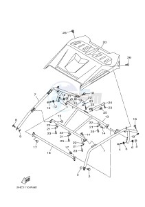 YXZ1000 YXZ10YMSJ (2HCK) drawing GUARD 2