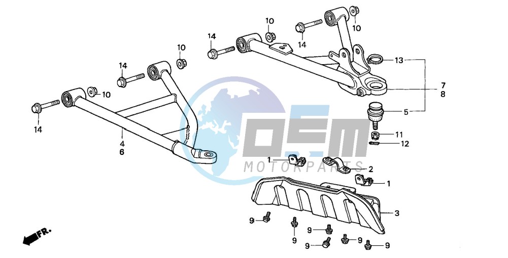 FRONT ARM/FRONT SHAFT