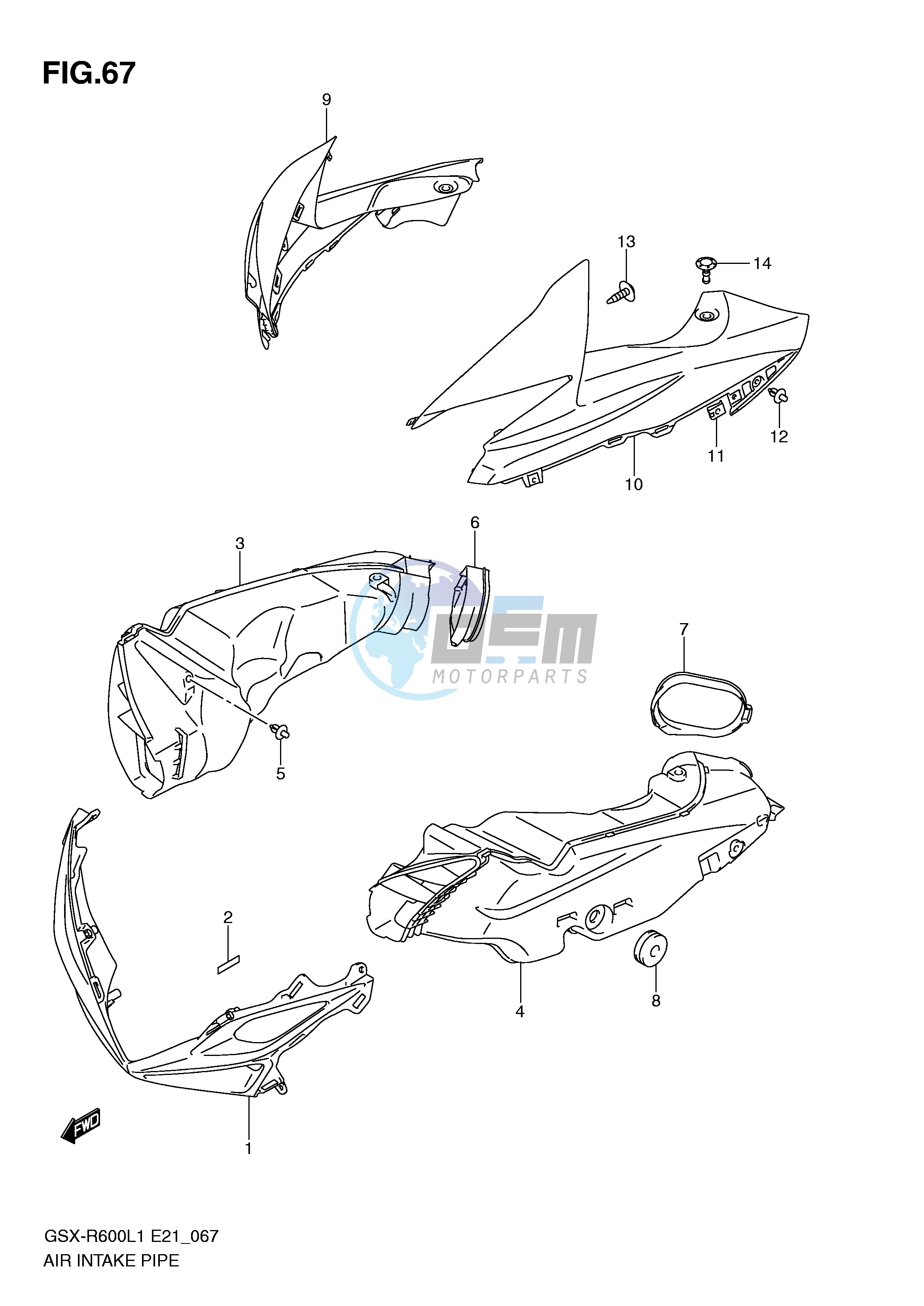 AIR INTAKE PIPE